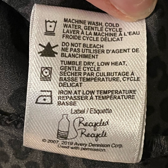 Denver Hayes leopard shift dress with pockets, size 2X - Picture 5 of 5